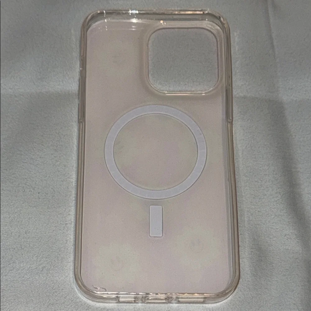 Floral Patterned Phone Case - Orange and Pink